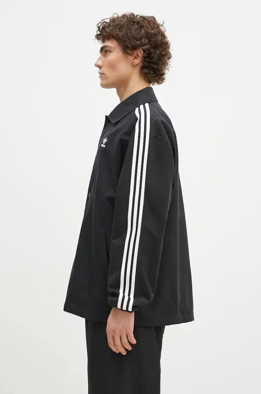 adidas Originals jacket Mesh Coach men's black color IZ1831