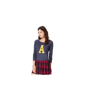 Aeropostale Womens Cropped A Pullover Sweater