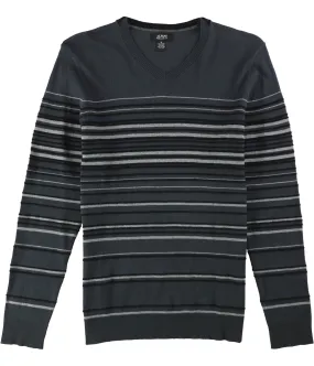 Alfani Mens Striped Knit Sweater, TW1