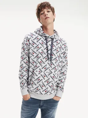 All-over Print Regular Fit Hoodies | Tommy Hilfiger