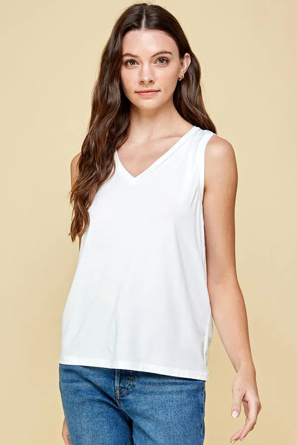 Ariana Boxy Tank - 4 Colors