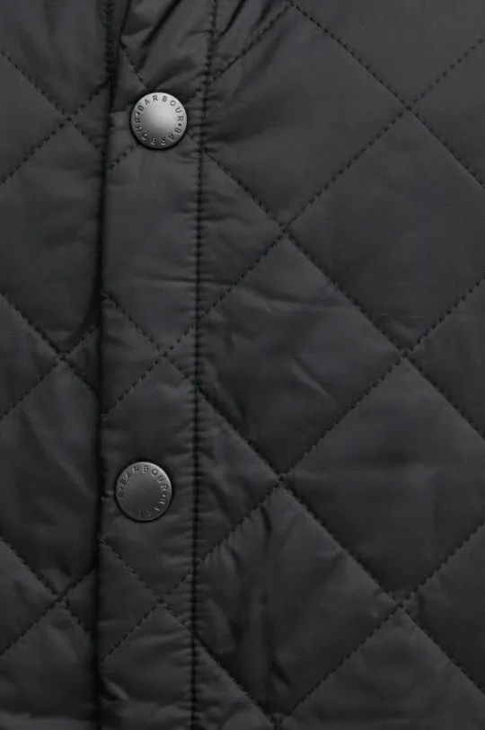 Barbour jacket le Quilt men's black color MQU0001