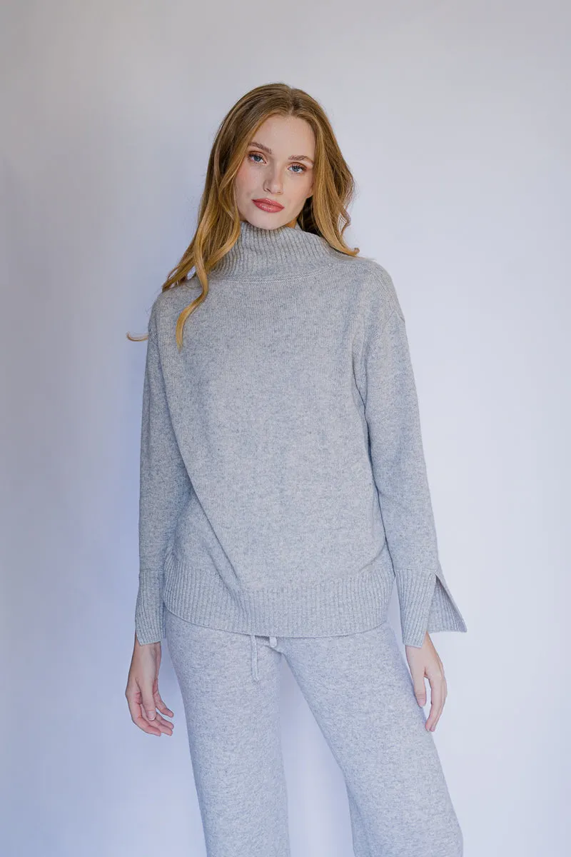 Belgravia Cashmere Sweater - Grey