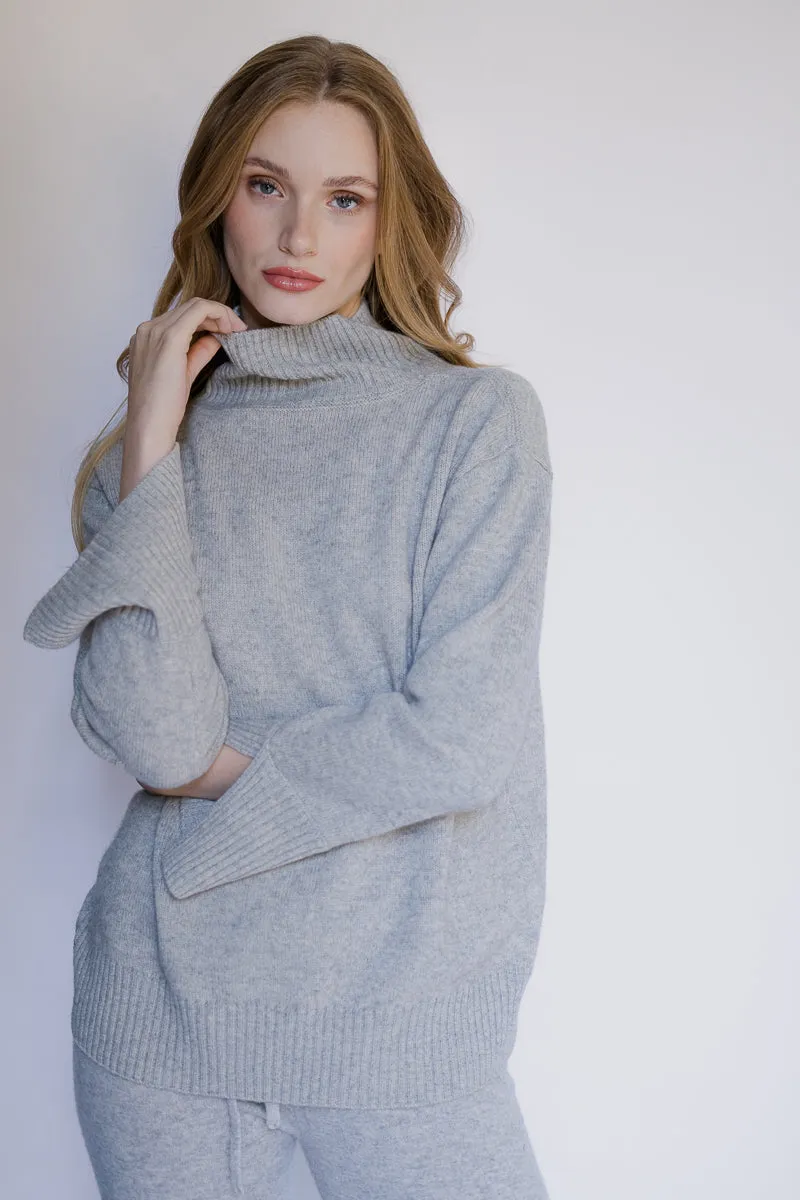 Belgravia Cashmere Sweater - Grey