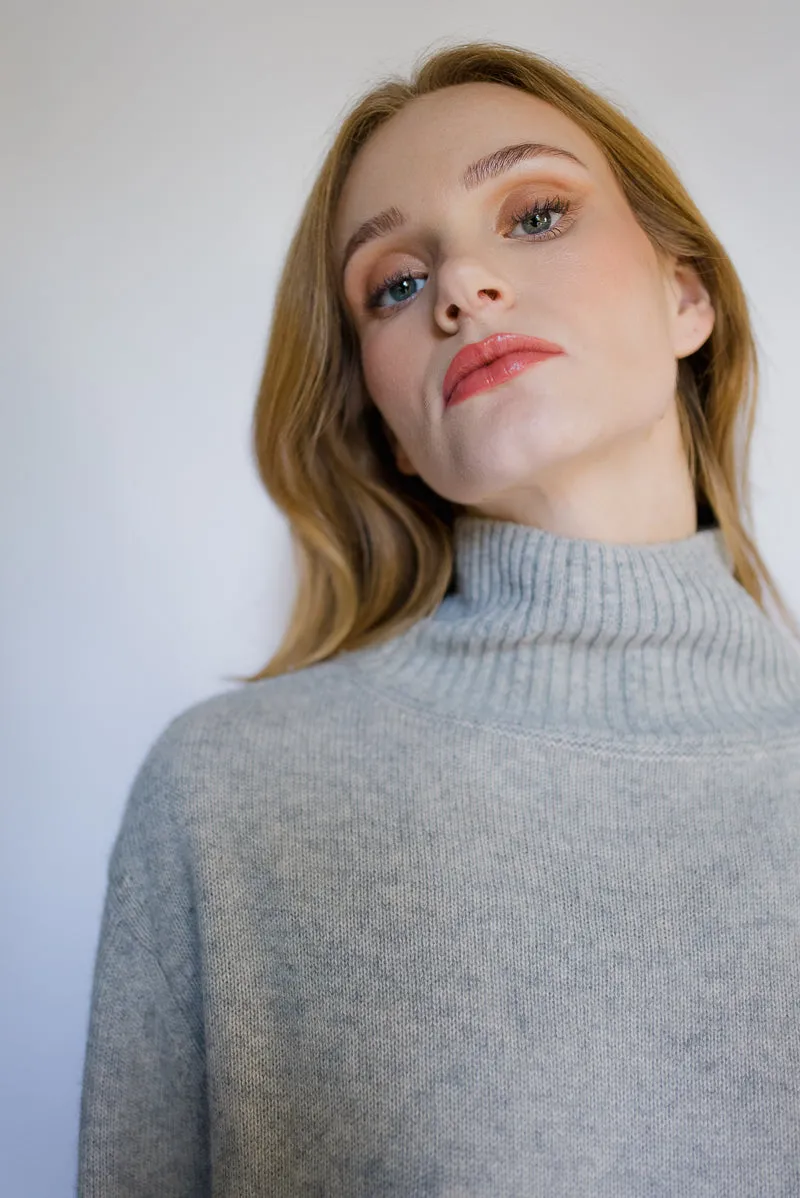 Belgravia Cashmere Sweater - Grey