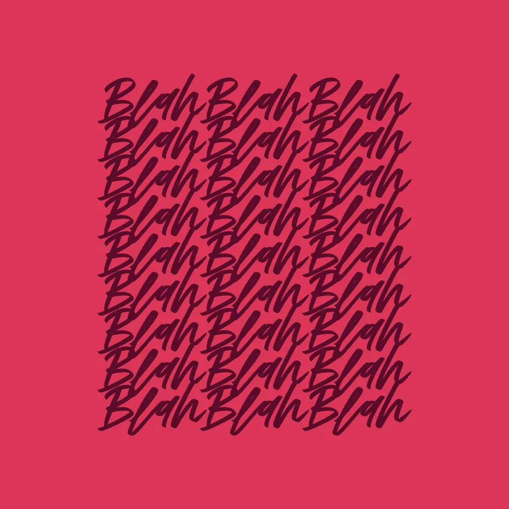 Blah Blah Blah T-Shirt