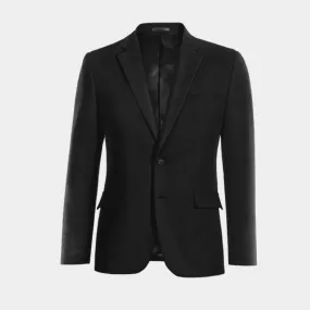  Blazer negra de Lana Merino premium