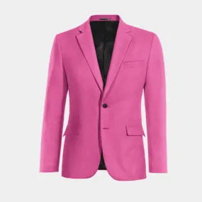  Blazer rosa de pana slim fit