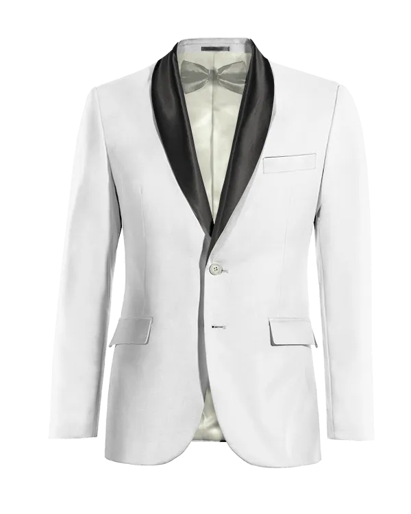  Blazer Tuxedo marfil esencial