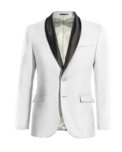  Blazer Tuxedo marfil esencial