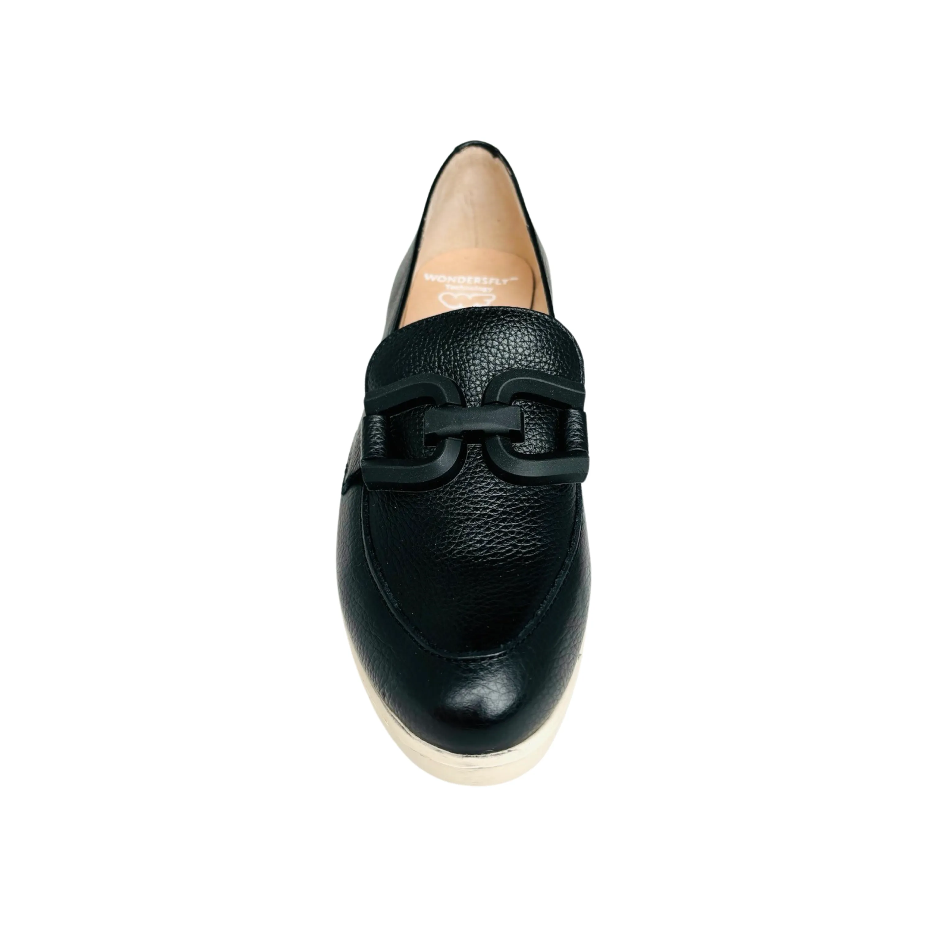 C33311 Black Platform Loafer