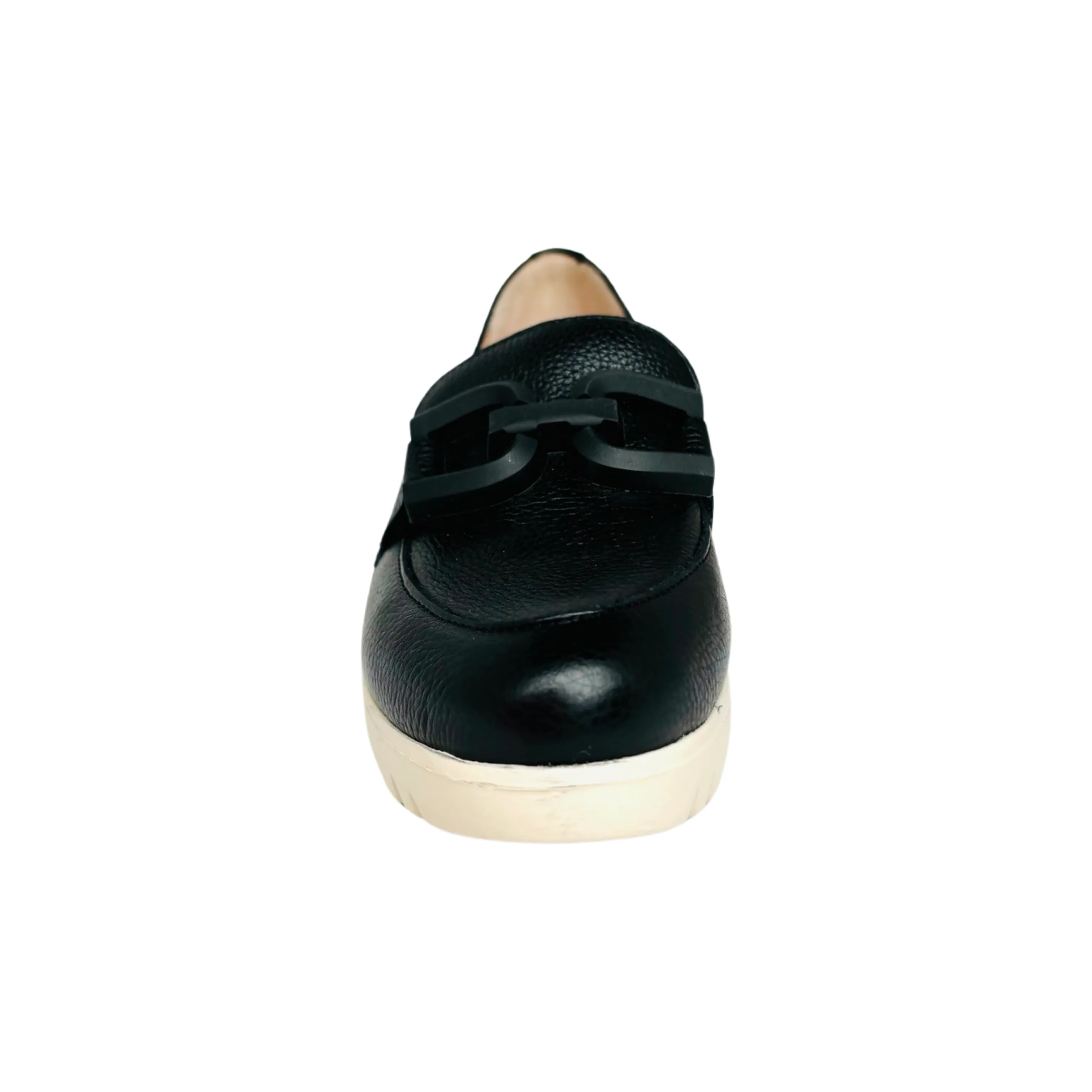 C33311 Black Platform Loafer