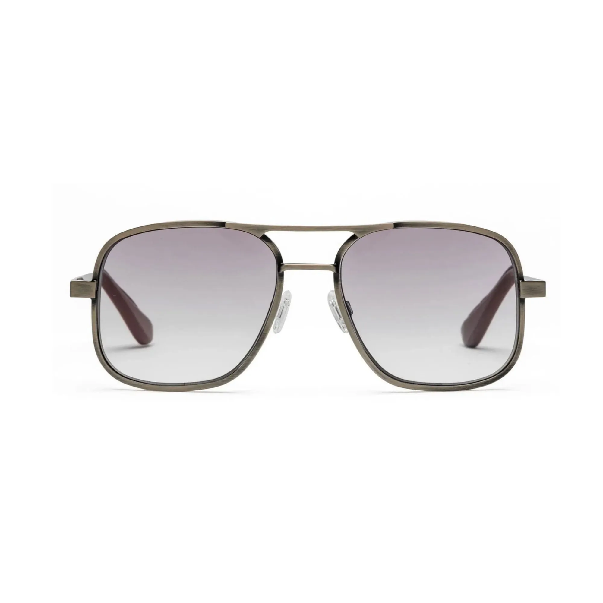 CADDIS METAMODERNIST SCOUT READING GLASSES - MATTE VINTAGE BRONZE - GREY