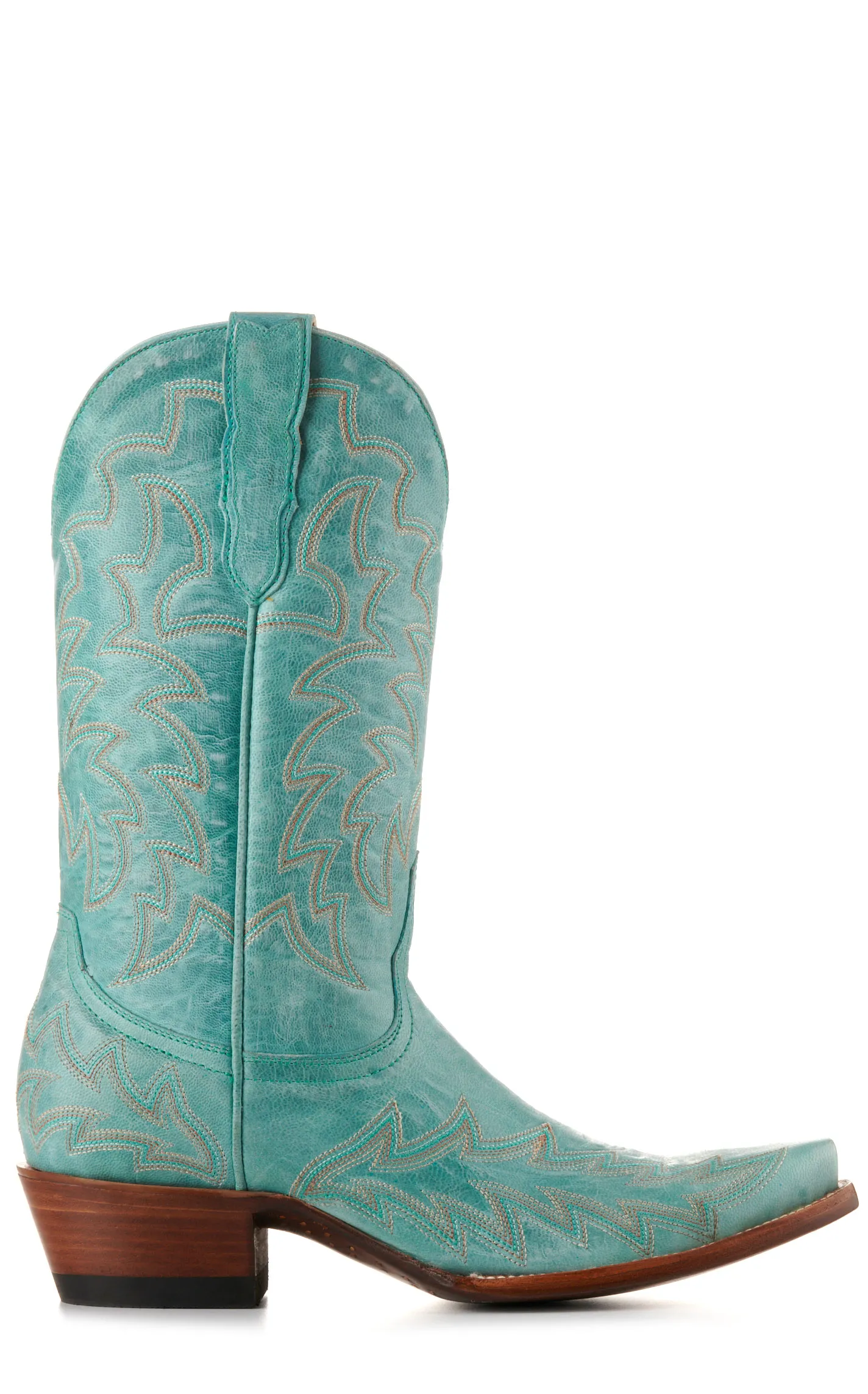 Cavender's Women's Turquoise Snip Toe Cowboy Boots