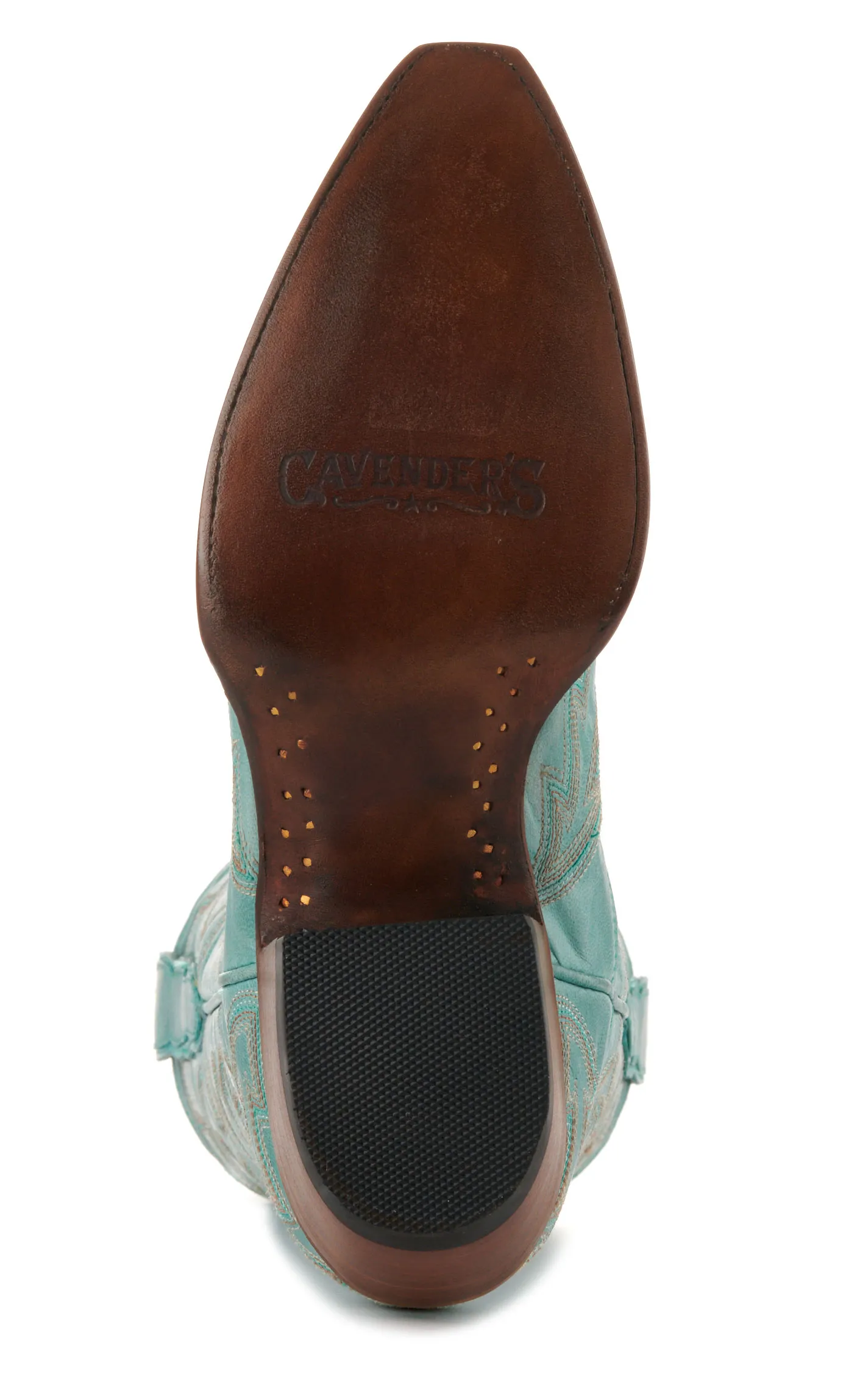 Cavender's Women's Turquoise Snip Toe Cowboy Boots