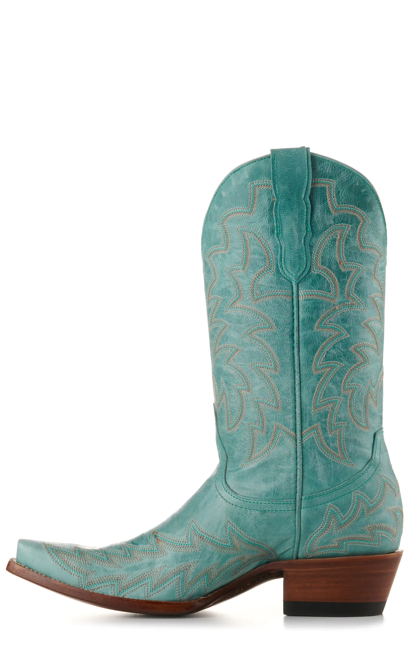 Cavender's Women's Turquoise Snip Toe Cowboy Boots