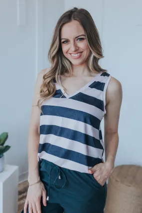 Christy Striped Tank Top