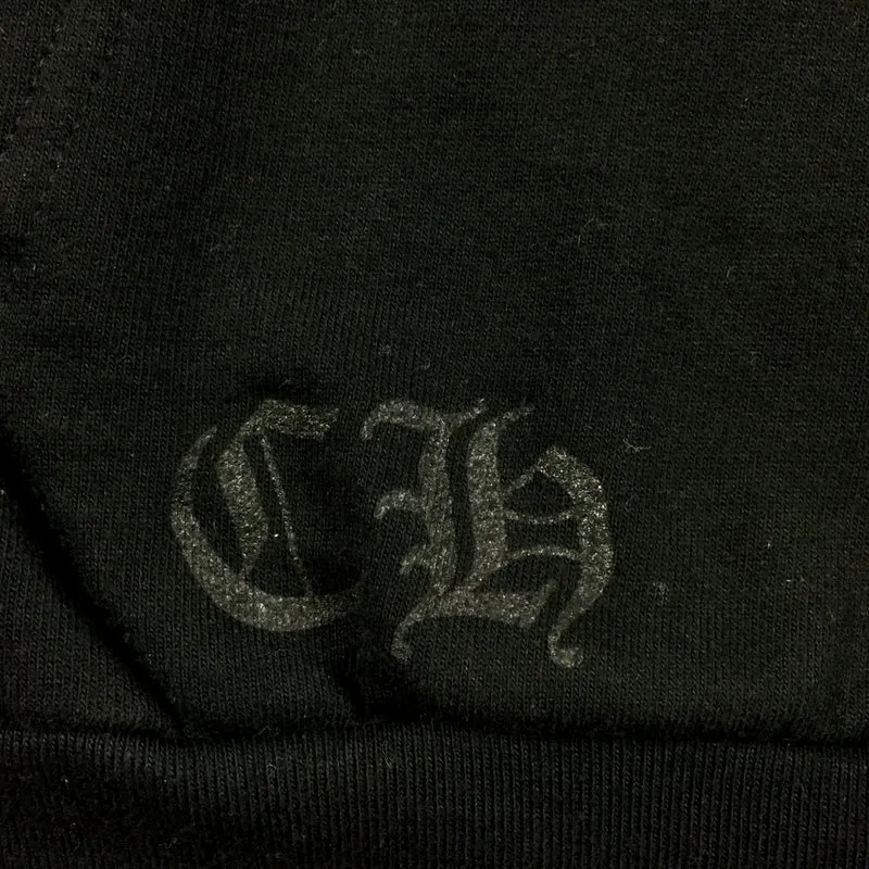 Chrome Hearts Black Fuck You Logo Zip Up Hoodie Vintage