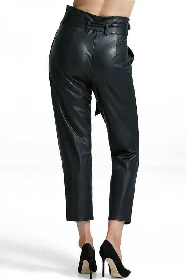 Commando Faux Leather Paperbag Pants