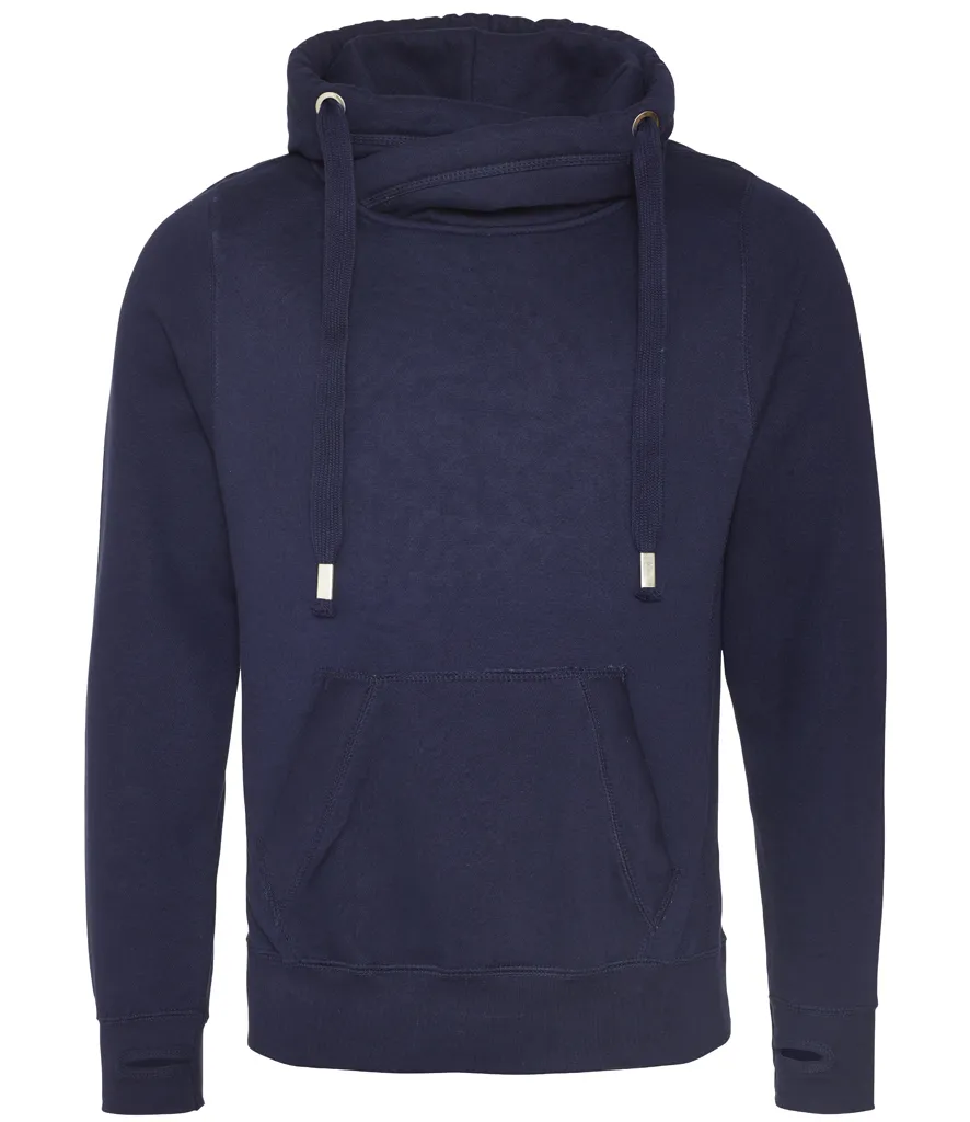 Crossover Neck Hoodie with Too Low On Spoons Design | The Personalisation Company | Unique & Affordable Personalised Gifts