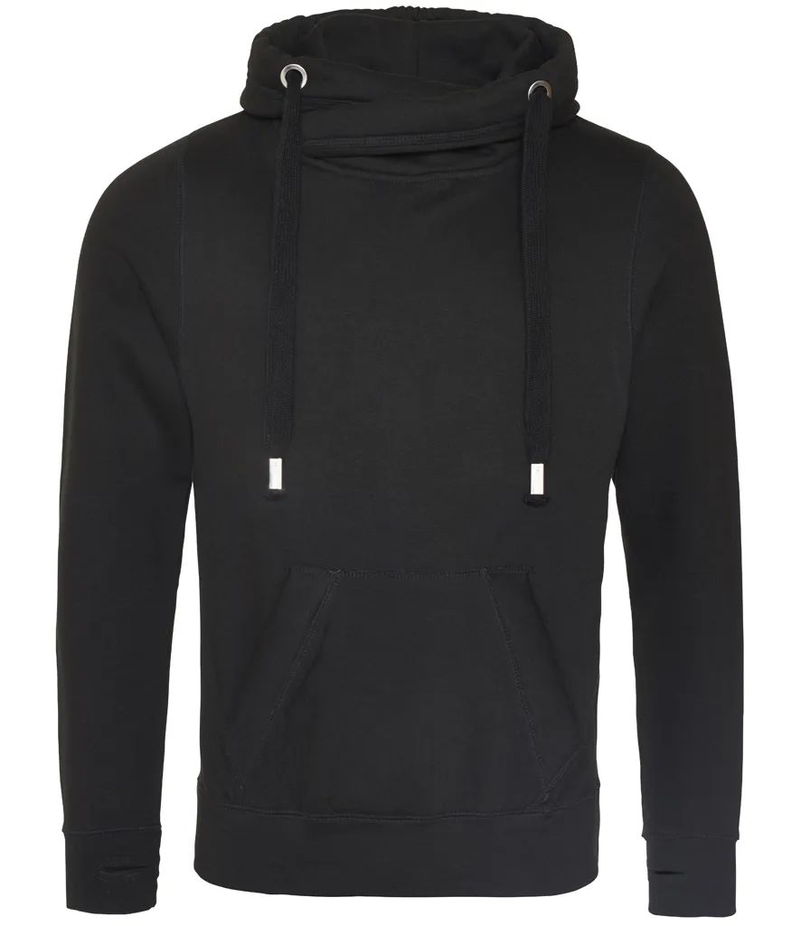 Crossover Neck Hoodie with Too Low On Spoons Design | The Personalisation Company | Unique & Affordable Personalised Gifts