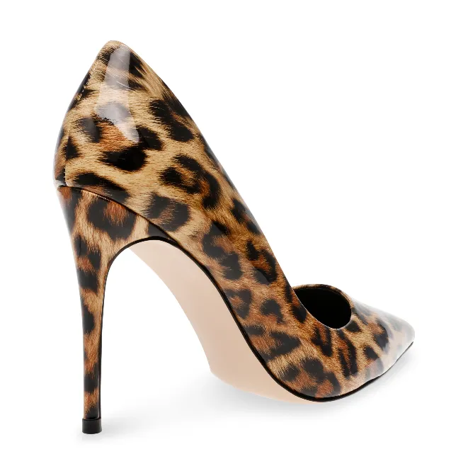 Daisie Heel LEOPARD PATENT