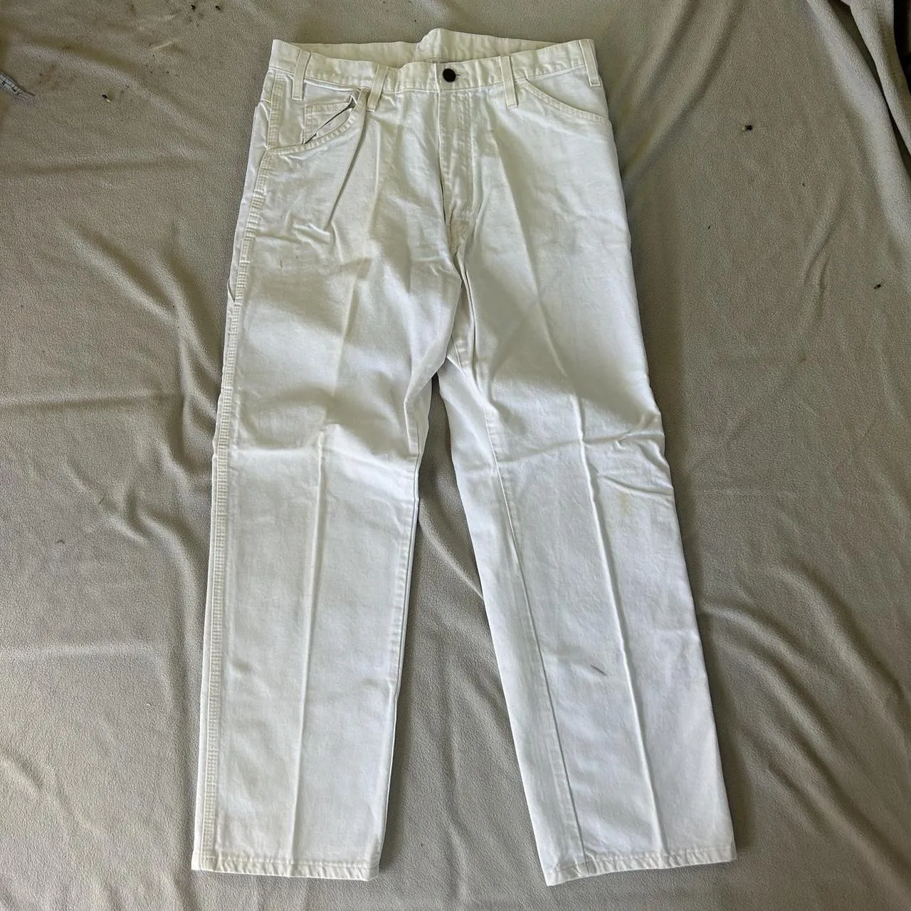 Dickies Men's White Trousers