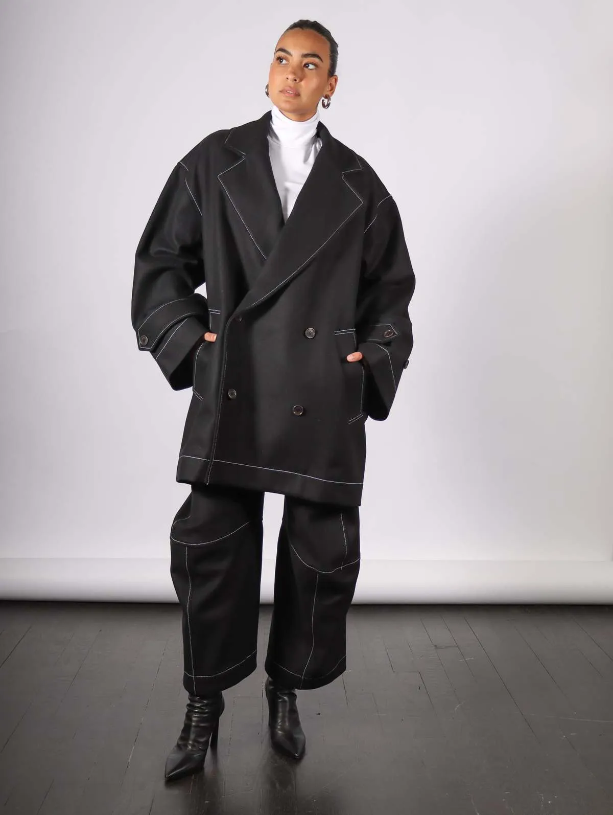 Dimout Coat - Black