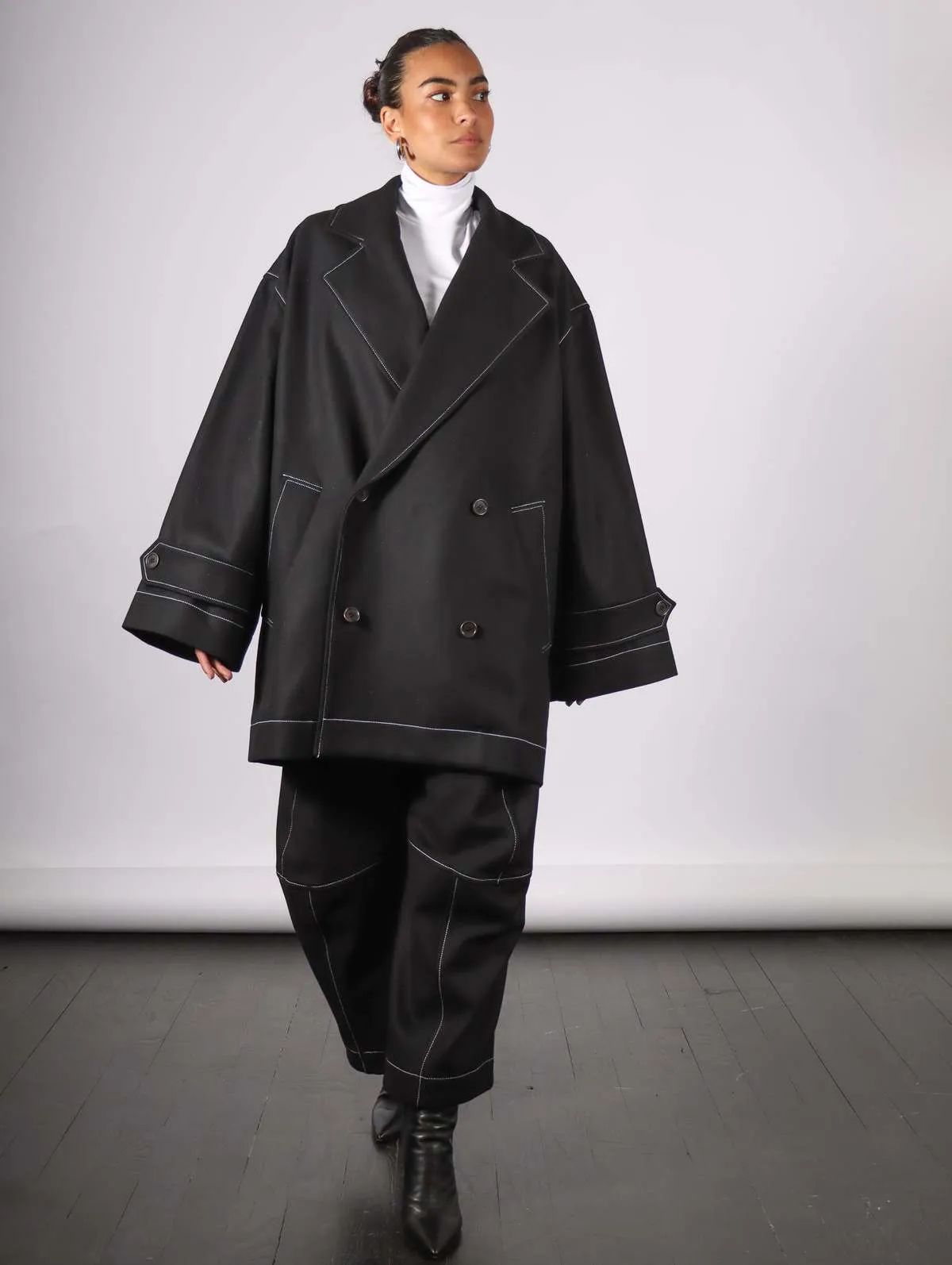 Dimout Coat - Black