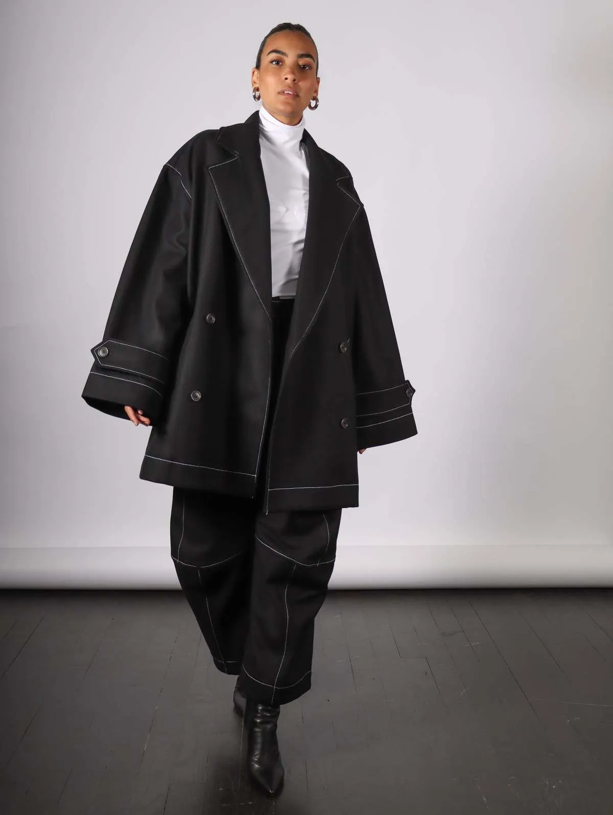 Dimout Coat - Black