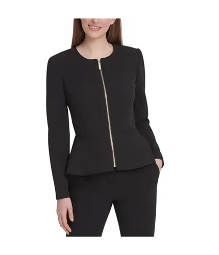 Dkny Womens Solid Blazer Jacket, TW1