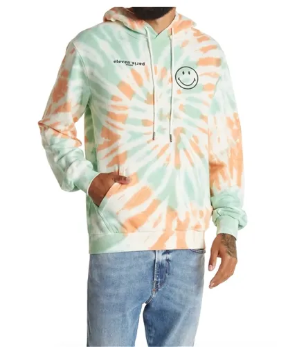 Elevenparis Mens Tie Dye Hoodie Sweatshirt, TW1