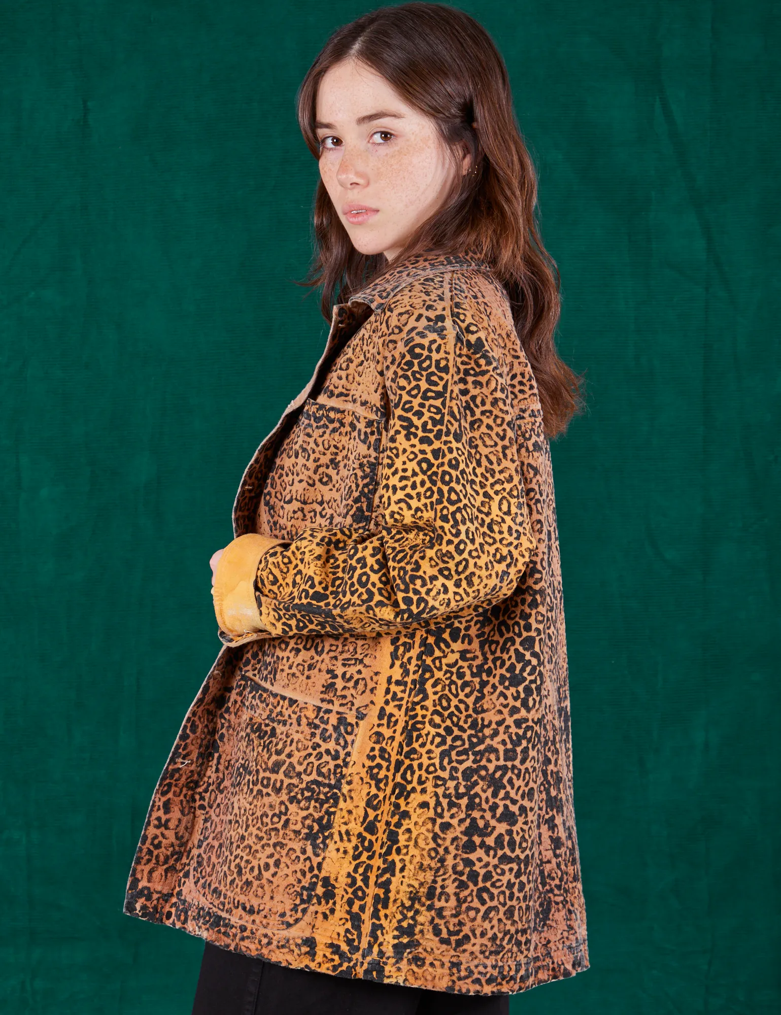 Field Coat - Leopard Print *FINAL SALE*