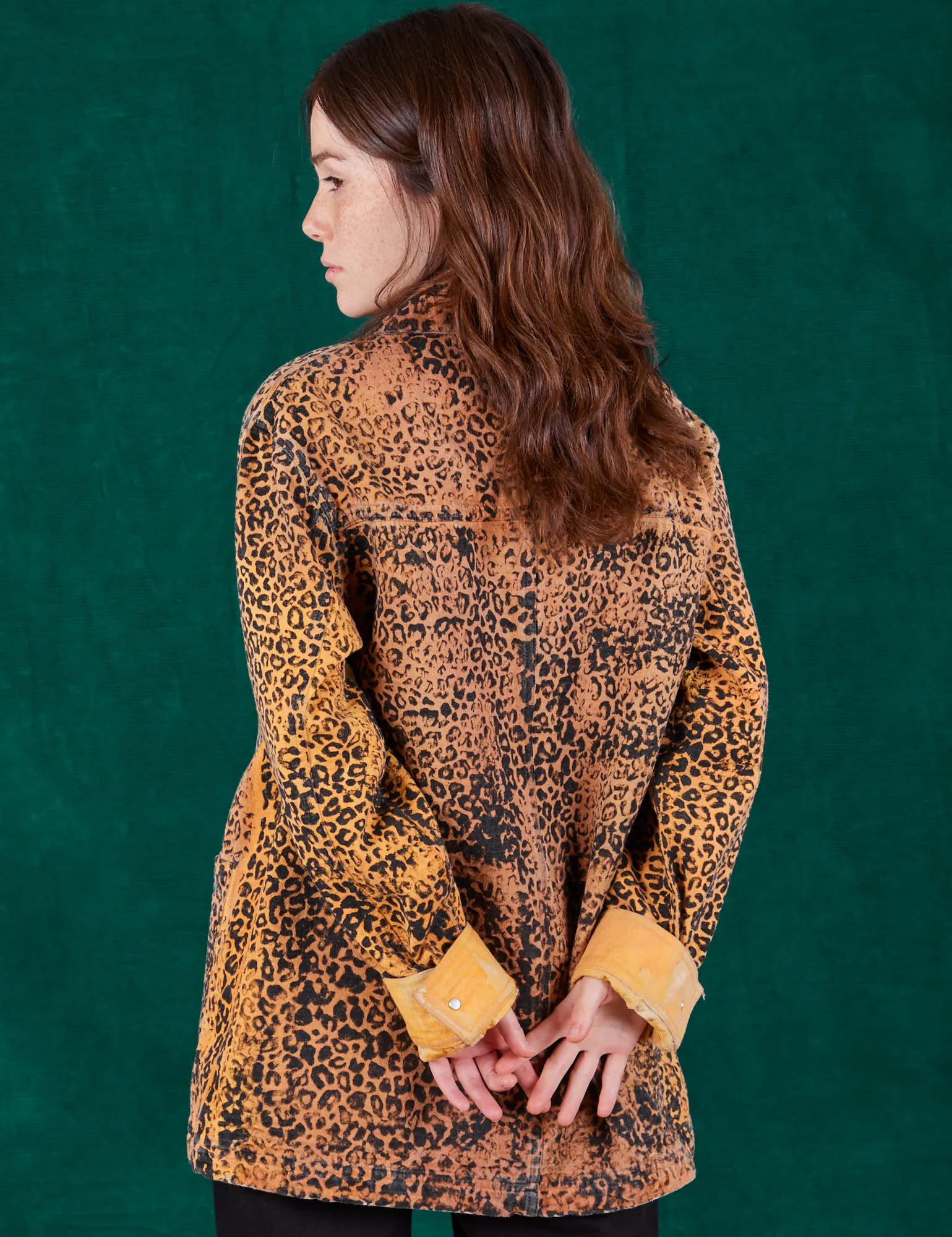 Field Coat - Leopard Print *FINAL SALE*