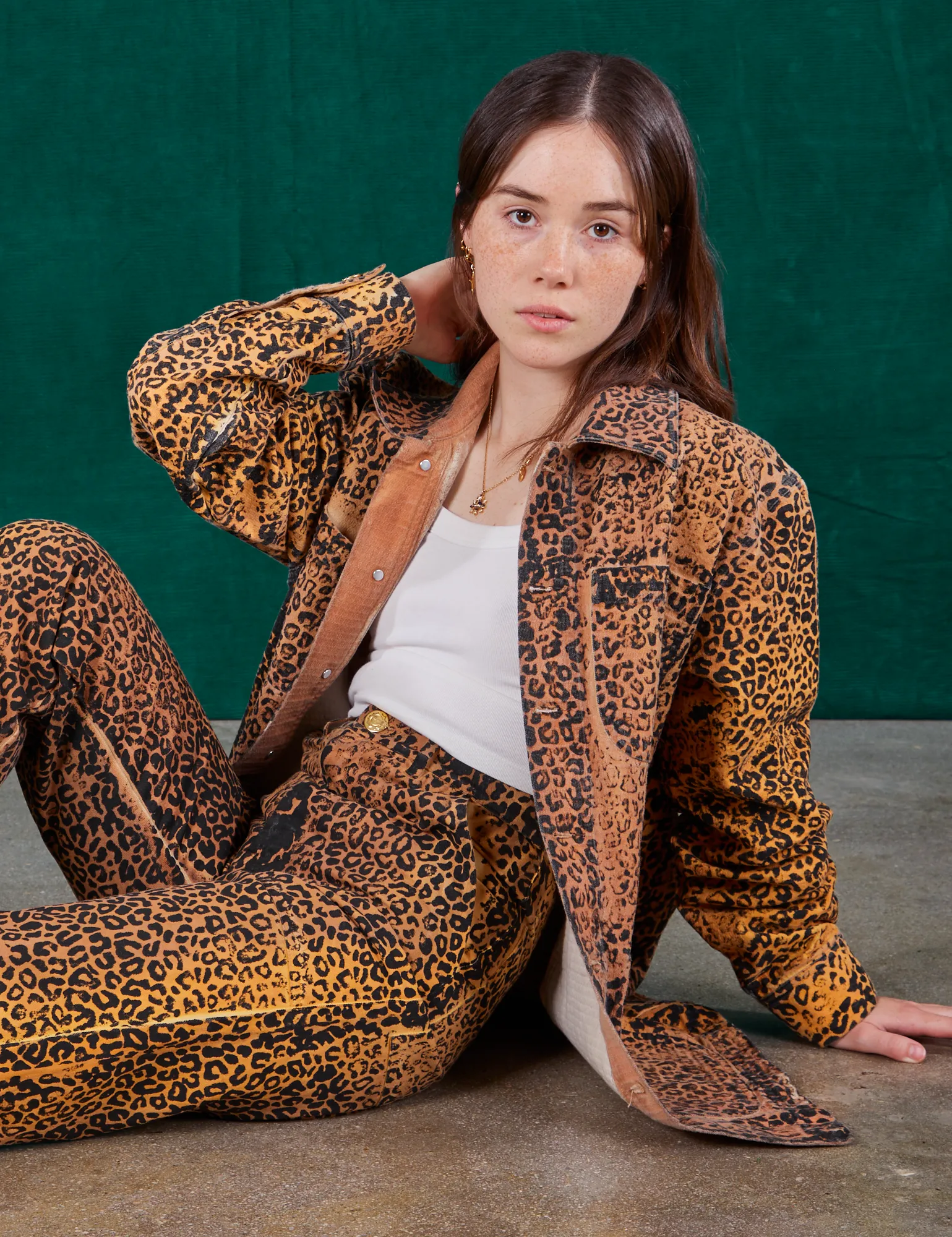 Field Coat - Leopard Print *FINAL SALE*