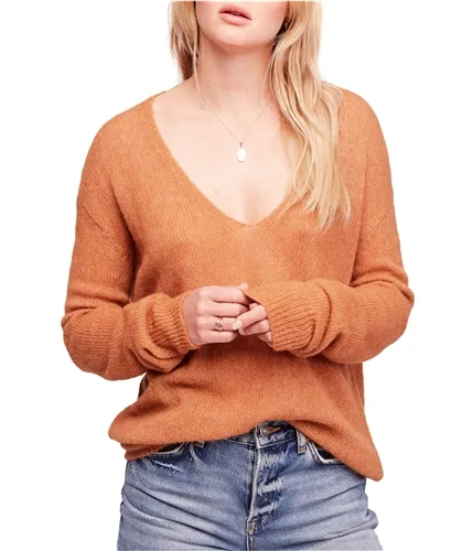 Free People Womens Gossamer Pullover Sweater