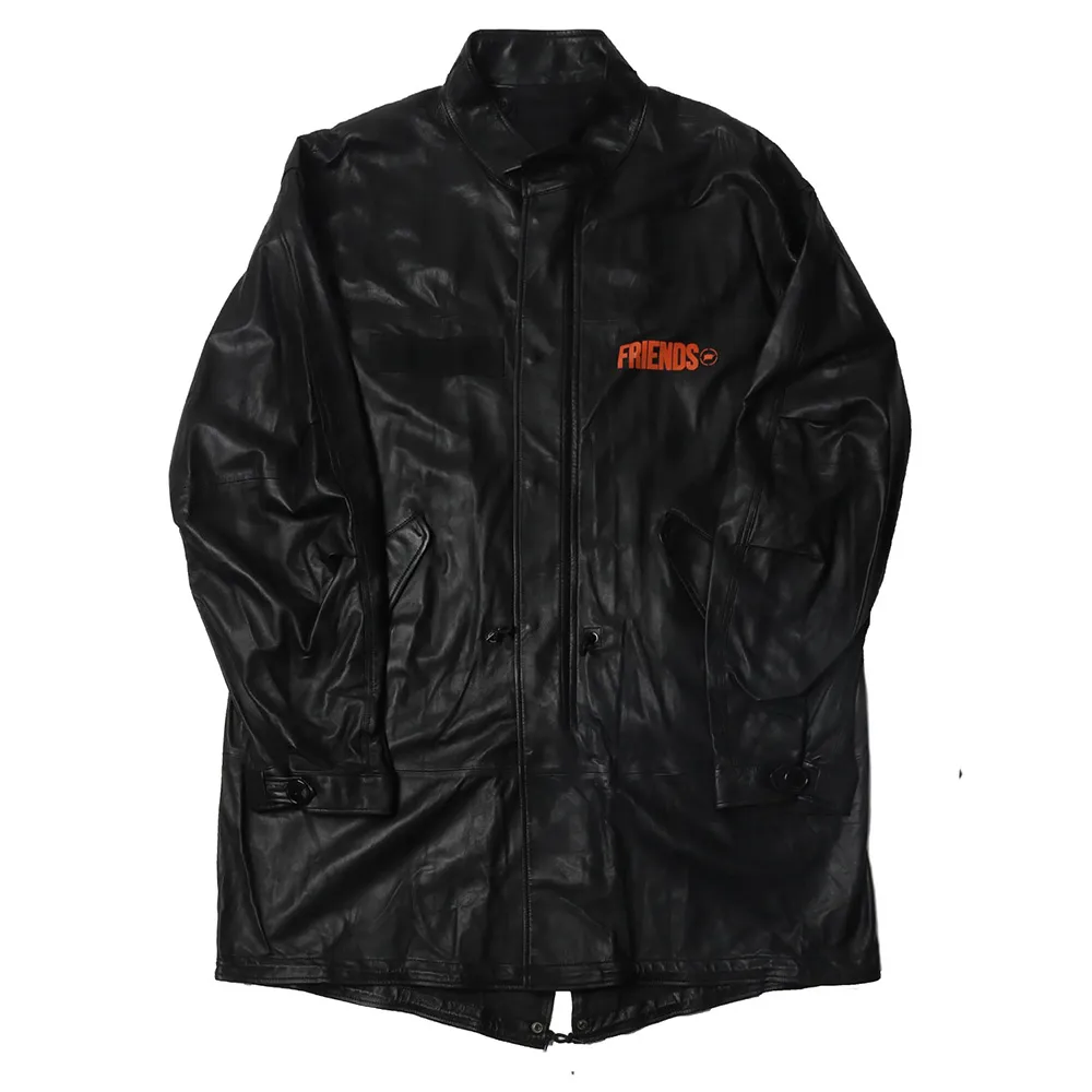 Friends Vlone Leather Coat