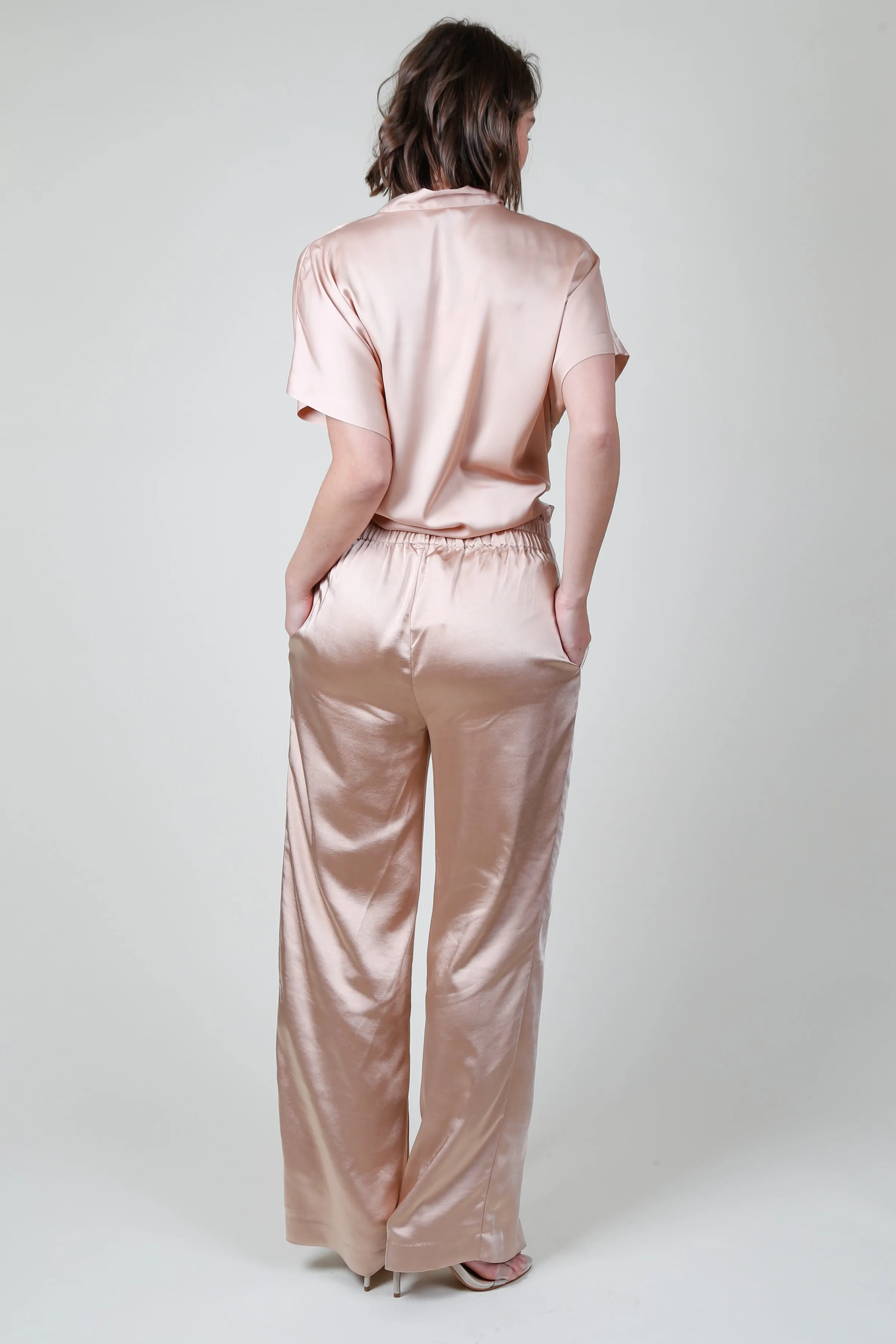 GENERATION LOVE | Theresa Satin Pants - Terracotta