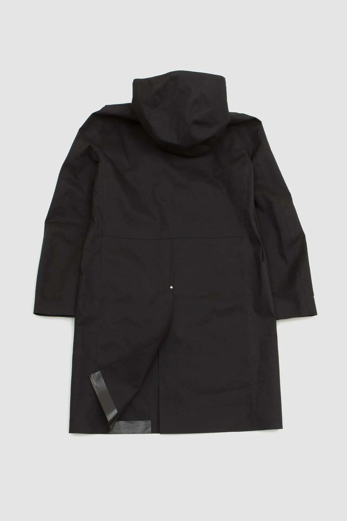 Granish Hooded Coat - Black