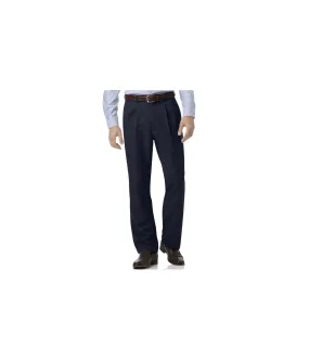 Haggar Mens Microfiber Casual Trouser Pants, TW1