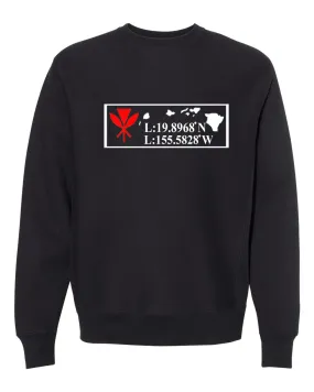 Hawaii GPS Crewneck Sweater