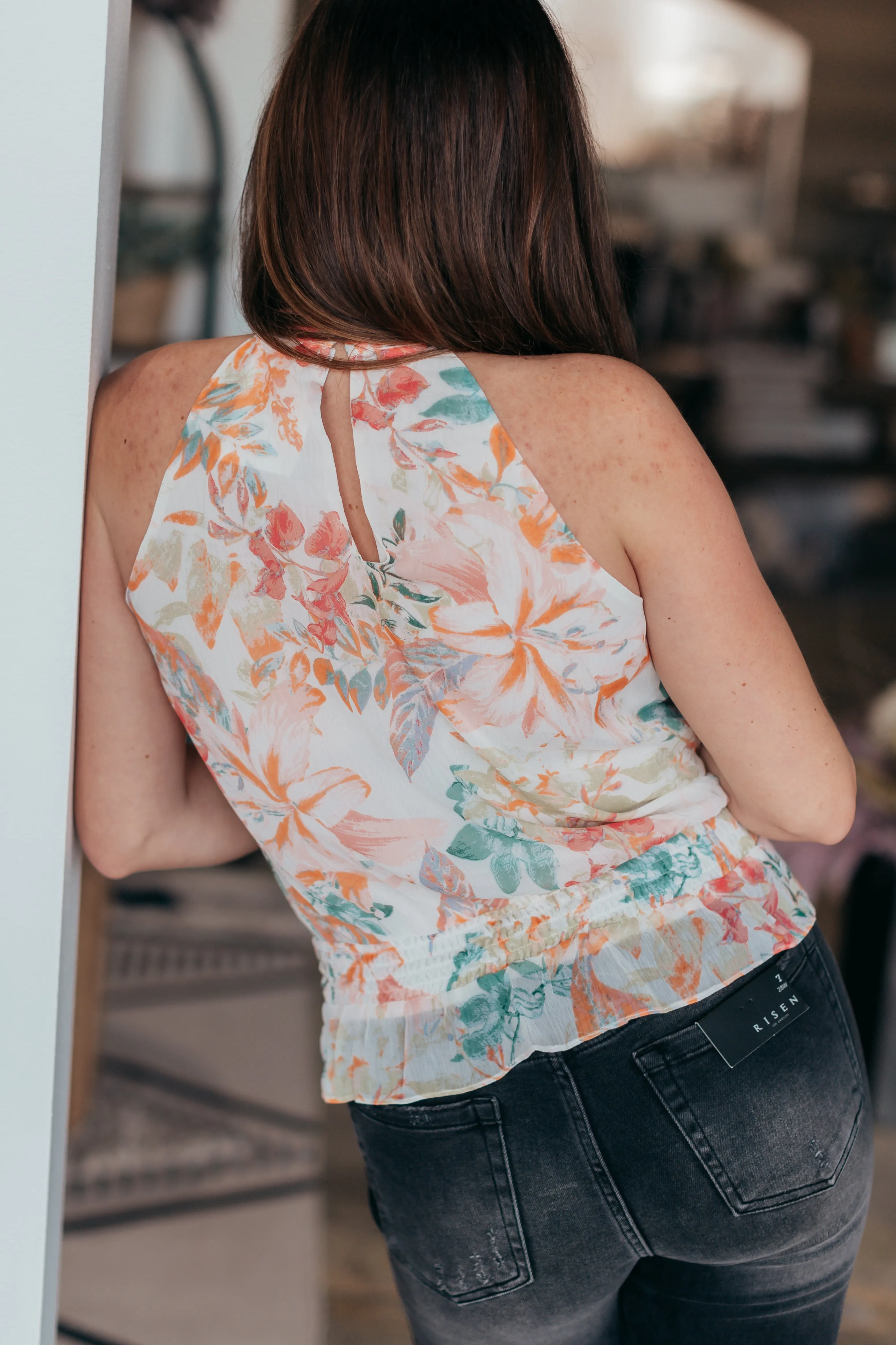 Jax Floral Halter Top