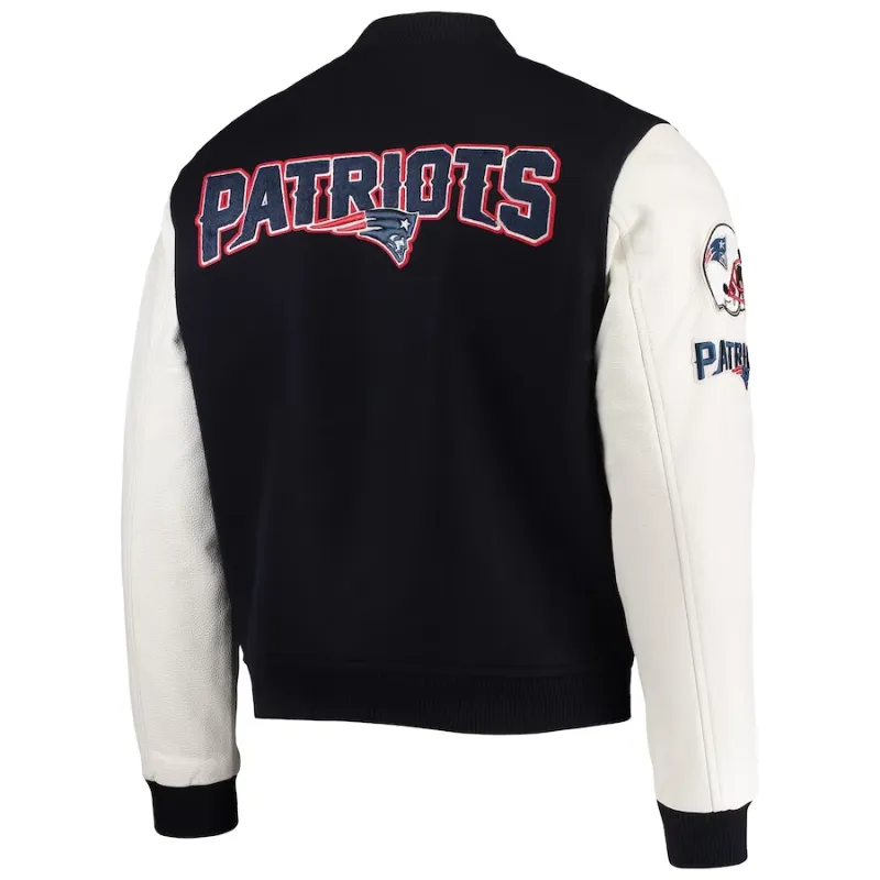 Jemmie New England Patriots Bomber Jacket - William Jacket