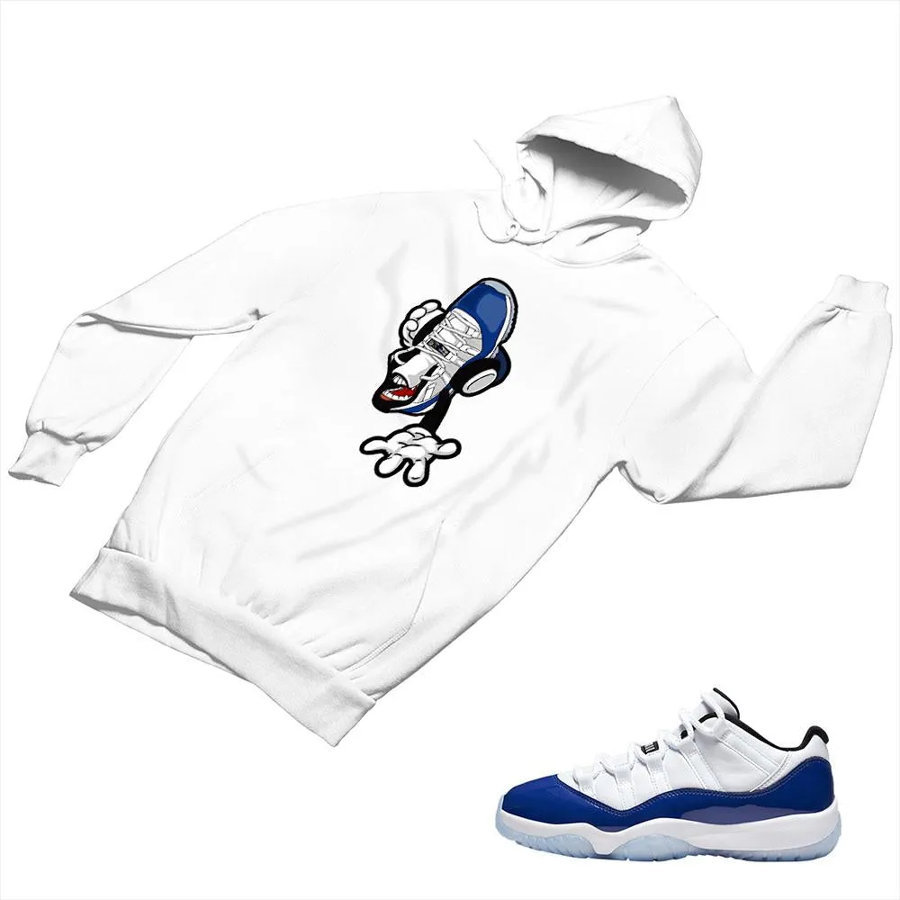 Jordan 11 Concord Matching Custom Designed Hoodies JD 11-5-6-10