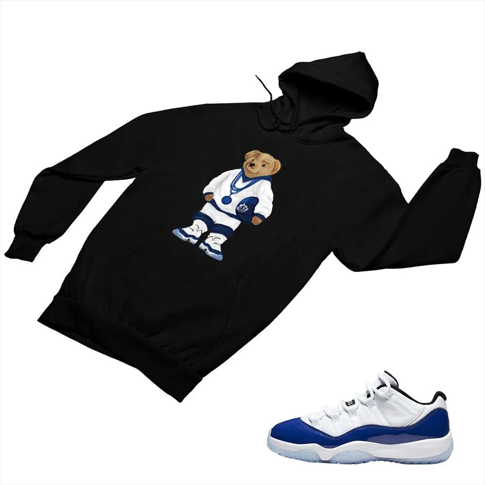 Jordan 11 Concord Matching Custom Designed Hoodies JD 11-5-6-14