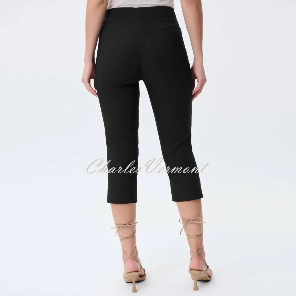 Joseph Ribkoff Cropped Trouser - Style 231124 (Black)