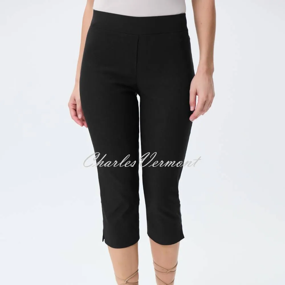 Joseph Ribkoff Cropped Trouser - Style 231124 (Black)