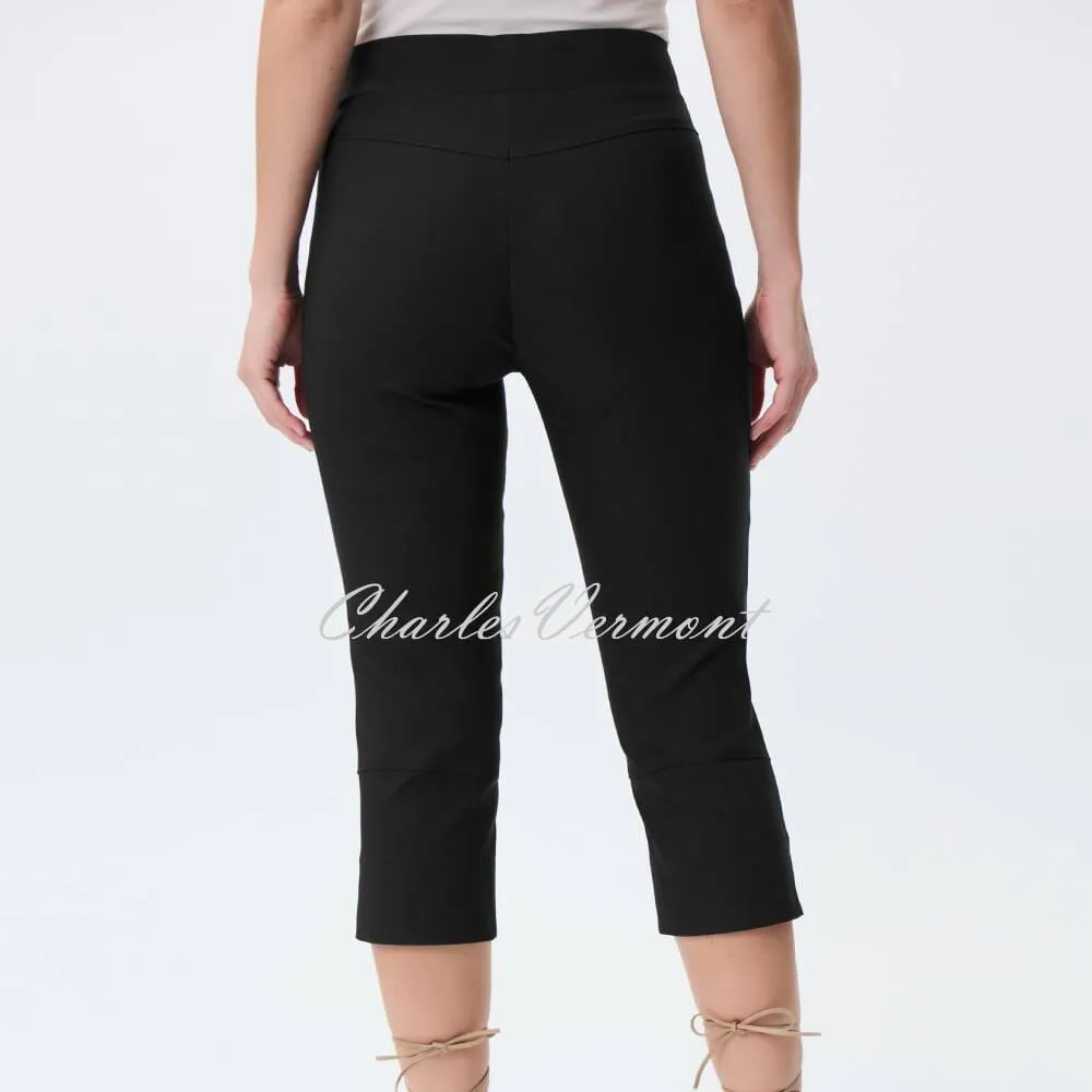 Joseph Ribkoff Cropped Trouser - Style 231124 (Black)