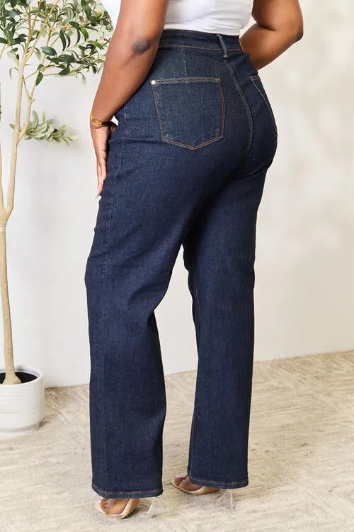 Judy Blue High Waist Wide Leg Jeans