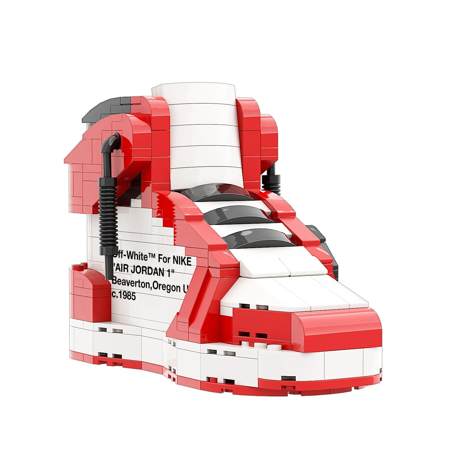 KICKSMINI OFF-WHITE AJ 1 CHICAGO Sneaker Bricks